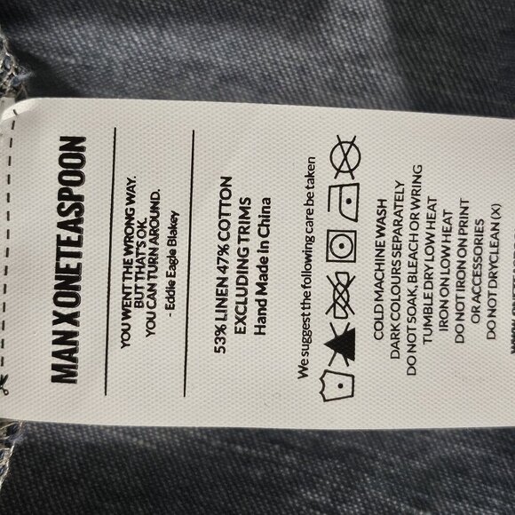 2/$50 Man X OneTeaspoon Napoleon Django Western Shirt Size L | Rugged & Stylish - Picture 5 of 7